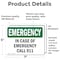 Signmission Safety Culture Sign, 7 in Width, Vinyl Decal, Rectangle OS-2PACK-EM-D-57-L-10395 - alternate 5